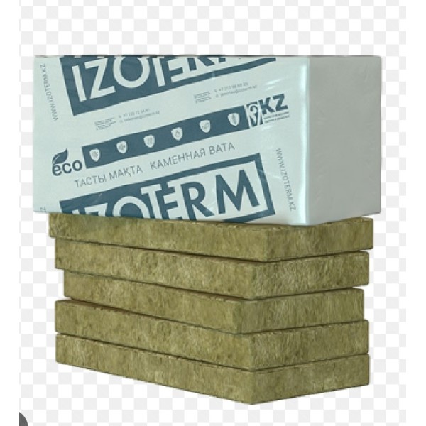 Минеральный утеплитель IZOTERM каменная вата 1200x600x50 мм