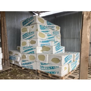 Минеральный утеплитель IZOTERM каменная вата 1200x600x100 мм