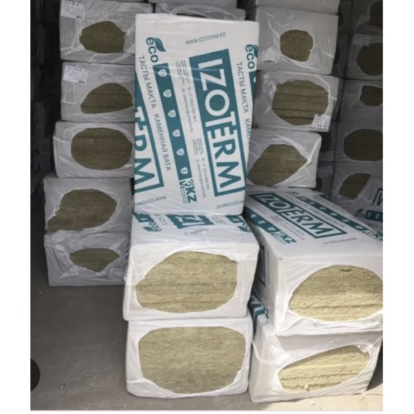 Минеральный утеплитель IZOTERM каменная вата 1200x600x100 мм