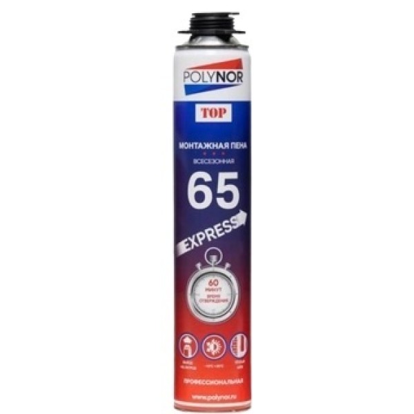 Polynor пена Express, 600 мл 1 шт