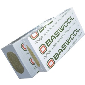 Минеральный утеплитель Baswool каменная вата 1200x600x50 мм