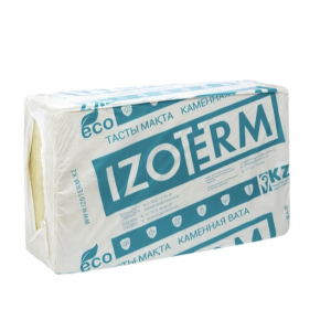 Минеральный утеплитель IZOTERM каменная вата 1200x600x80 мм
