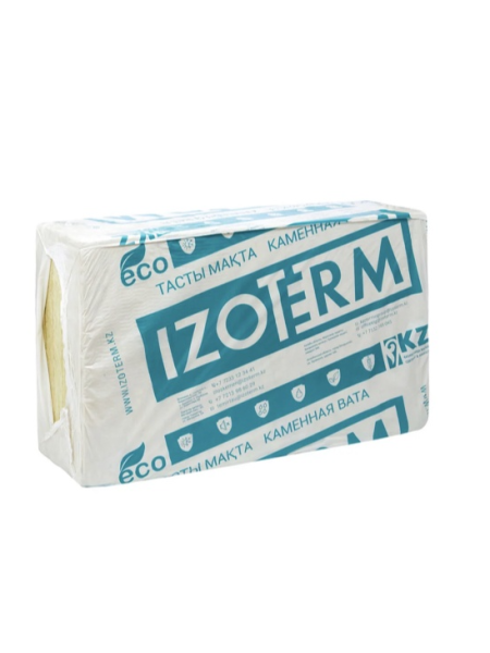 Минеральный утеплитель IZOTERM каменная вата 1200x600x80 мм